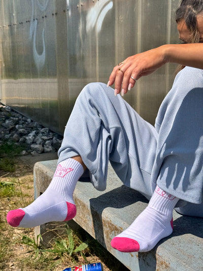 Socken – Throni – weiss